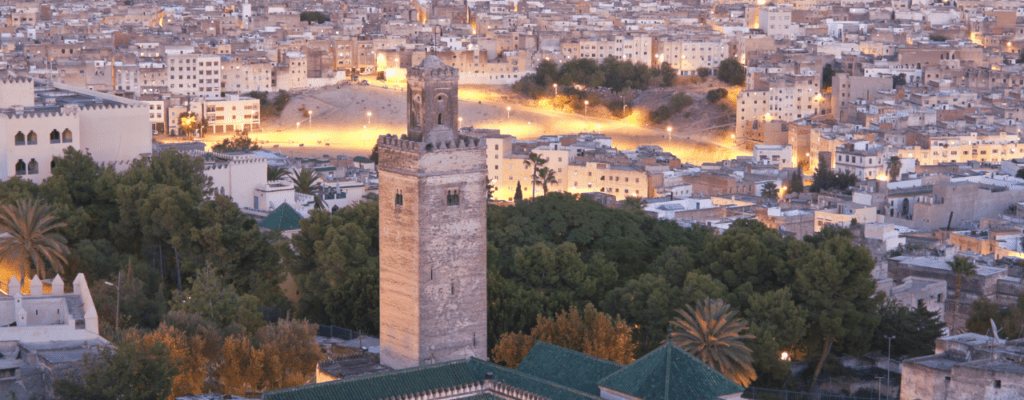 Città di Fes di giorno