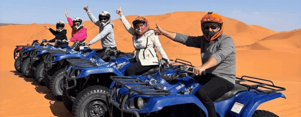 Quad nel deserto