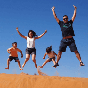 Salto nel deserto del Merzouga