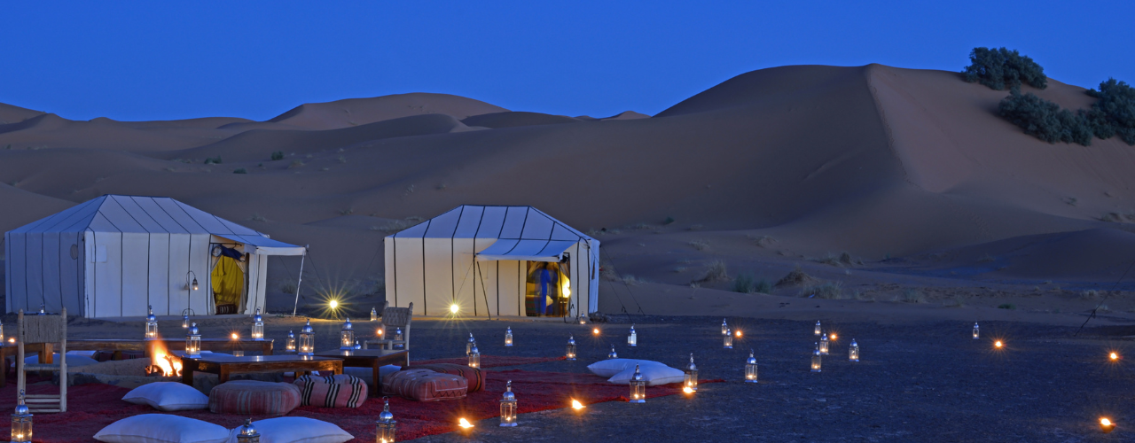Deserto di notte